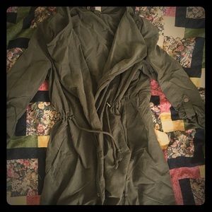 Army green jacket